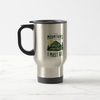 Taza De Viaje Las montañas llaman