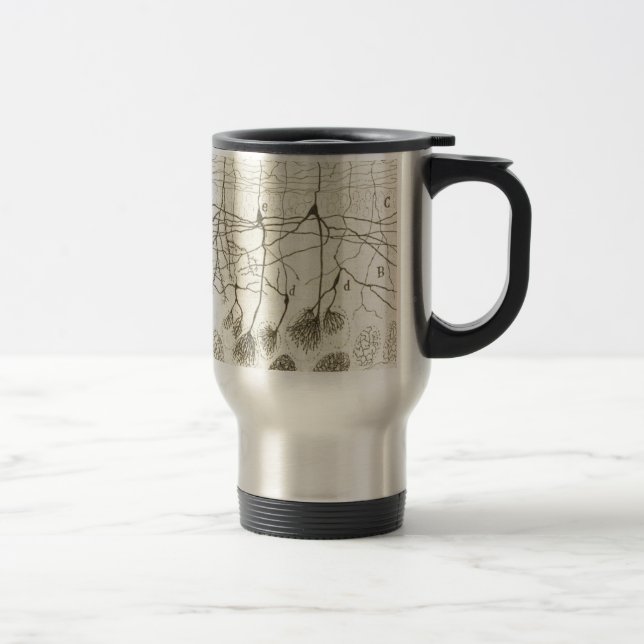 Taza De Viaje Las neuronas 8 de Cajal