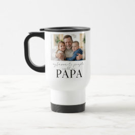Taza De Viaje Las personas favoritas me llaman regalo de foto de