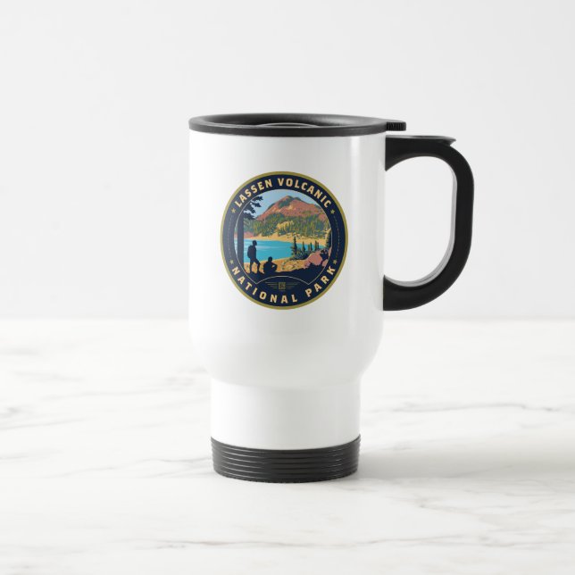 Taza De Viaje Lassen Volcanic National Park (Derecha)