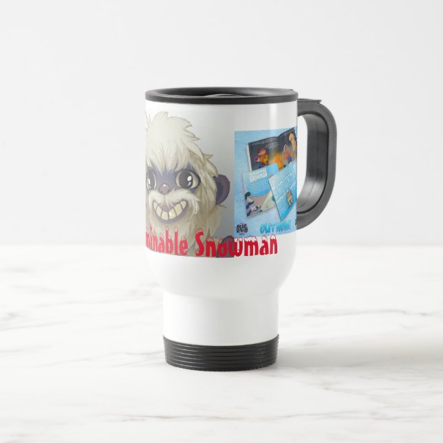 Taza De Viaje #LaUnAbominableSnowman travesía (Anverso derecho)
