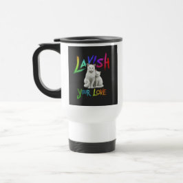 Taza De Viaje "Lávate tu amor" Café de viaje Mug