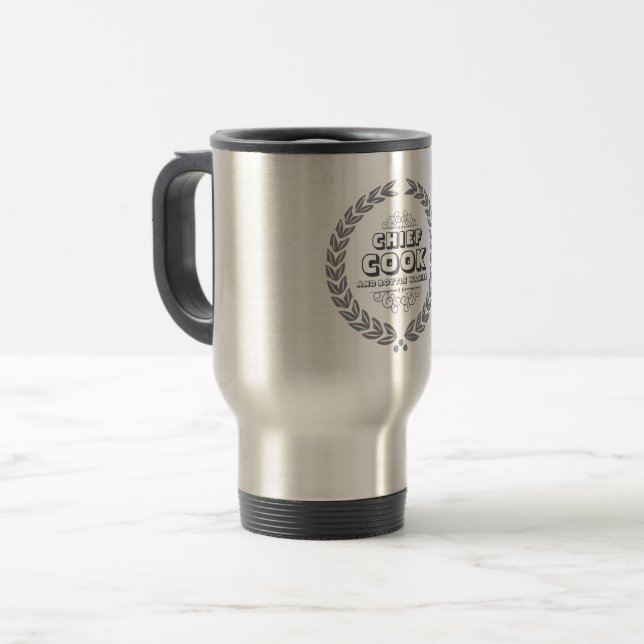 TAZA DE VIAJE LAVAVAJILLAS DE BOTELLA Y COCINA PRINCIPAL (Anverso izquierdo)