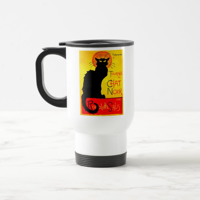 Taza De Viaje Le Chat Noir Vintage (Izquierda)