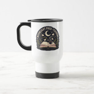Taza De Viaje Lector espeluznante de páginas con luz solar