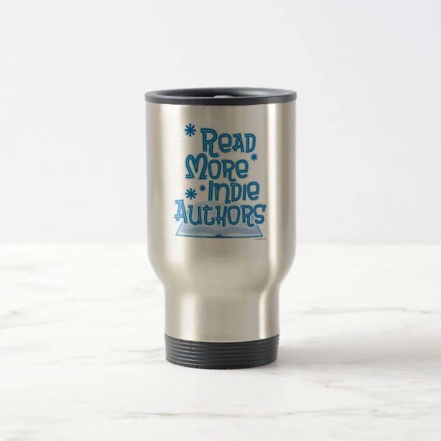 Taza De Viaje Leer más autores independientes (Centro)