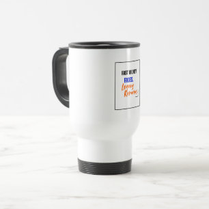 Taza de viaje Legacy Remains Diseño Fast Money