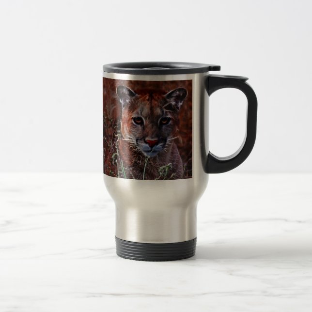Taza De Viaje León de montaña (Derecha)