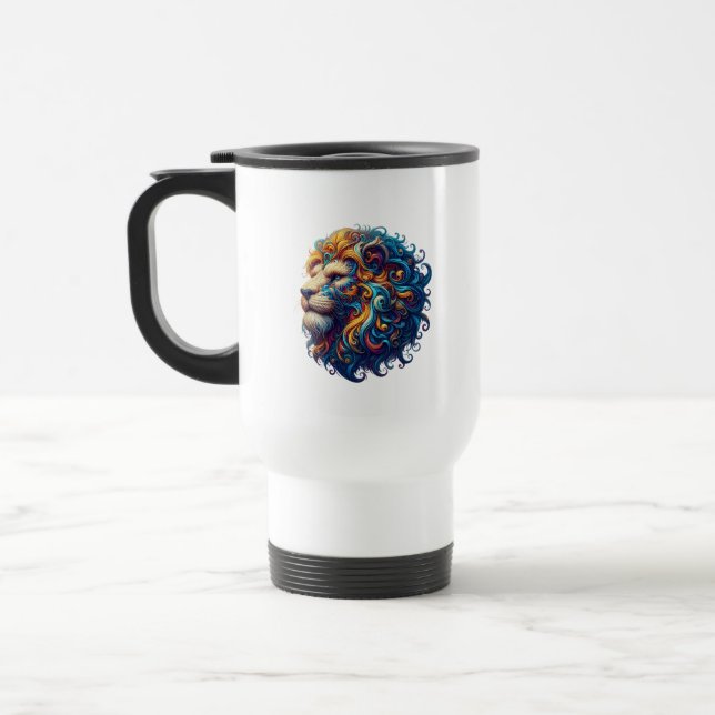 Taza De Viaje León de poder (Izquierda)