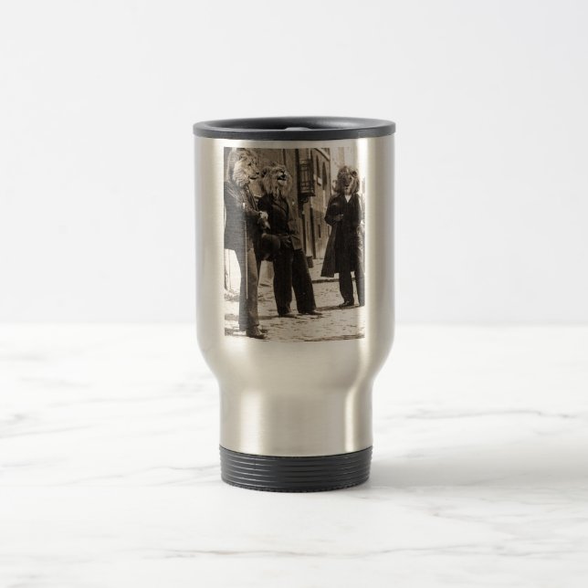 Taza De Viaje "Leones excelentes " (Centro)