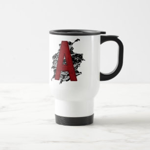 Taza De Viaje Letra A de escarlata