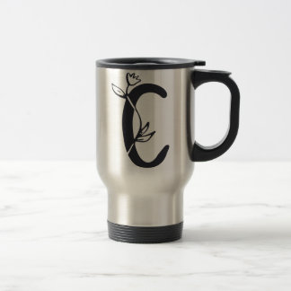Taza De Viaje Letra C