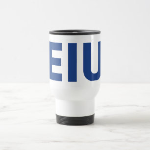 Taza De Viaje Letra de bloque EIU