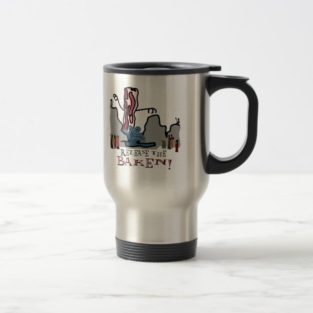 Taza De Viaje ¡Liberen al Baken! (Derecha)