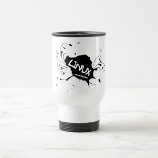 Taza De Viaje Libertad de los medios de Linux