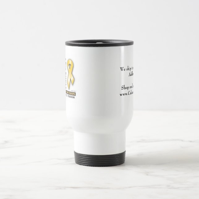 Taza De Viaje ¡Libertad iraquí, enviamos a las direcciones de (Centro)