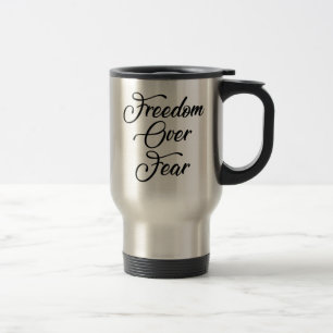 Taza De Viaje Libertad por miedo
