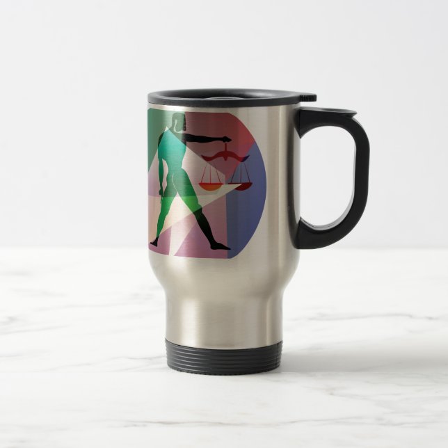Taza De Viaje libra abstracta (Derecha)
