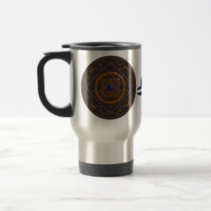 Taza De Viaje Libra Mandala Mug