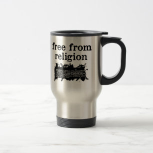 Taza De Viaje Libre de religión