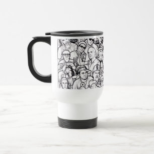 Taza de viaje Libro de colorear Dj Colorado