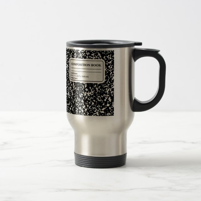 Taza De Viaje Libro de composición (Derecha)