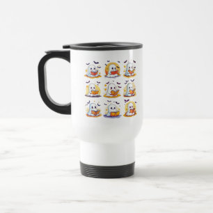 Taza De Viaje Libros de lectura de fantasmas retro – Libro espel