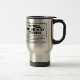 Taza De Viaje Licencia de acordeón