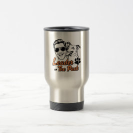 Taza De Viaje Líder de The Pack Commuter Mug - El padre del perr