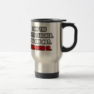 Taza De Viaje Lidiar con eso... Gracioso profesor de matemáticas