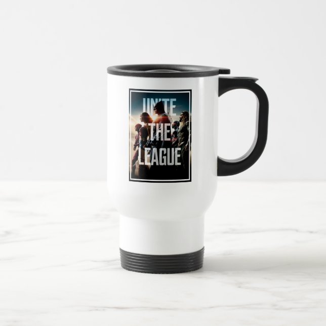 Taza De Viaje Liga de la Justicia | Unir a la Liga (Derecha)