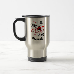 Taza De Viaje Lil Miss Love Bug Personalizada