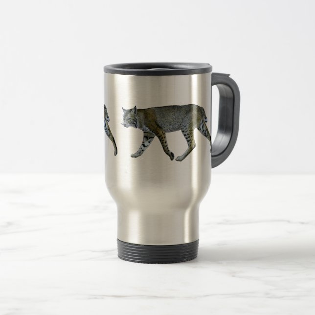 Taza De Viaje Lince rojo (Anverso derecho)