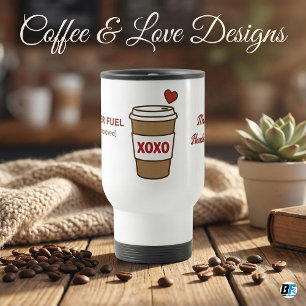 Taza De Viaje Lindo Regalo de Día de San Valentín para Maestro C