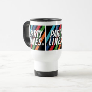 Taza De Viaje Líneas de Fiesta CBC