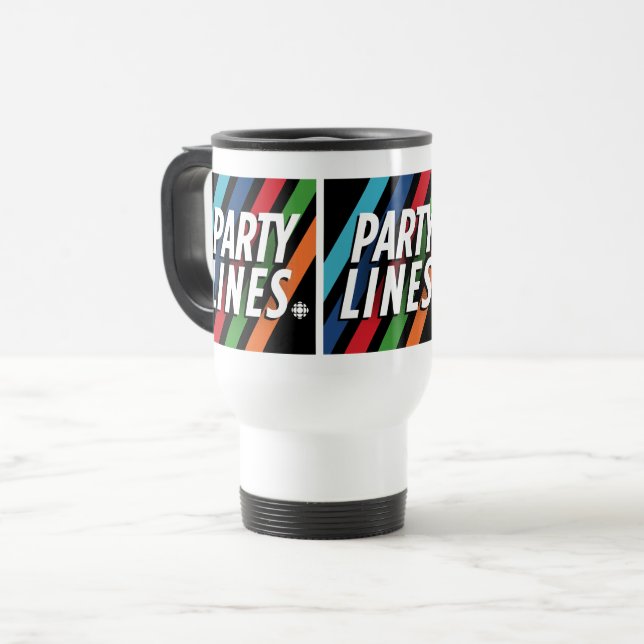 Taza De Viaje Líneas de Fiesta CBC (Anverso izquierdo)