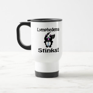Taza De Viaje Linfedema Huele Mal Diseño de Conciencia de Mofeta