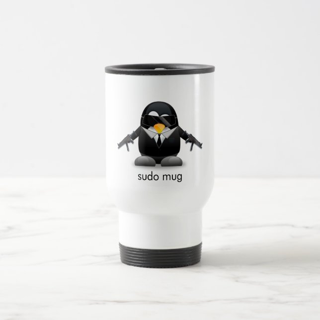 Taza De Viaje Linux Traveller Mug (Centro)