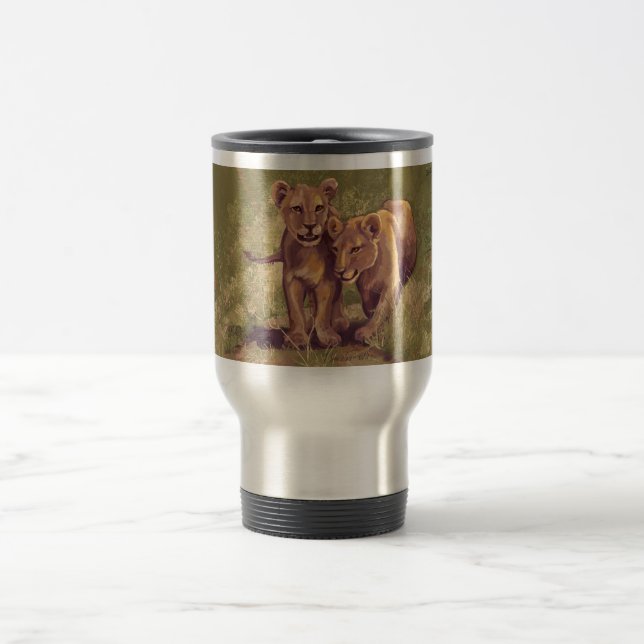 Taza De Viaje Lion Cubs