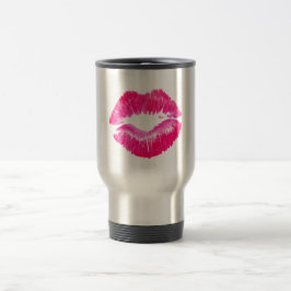 Taza De Viaje Lip Kiss Mug