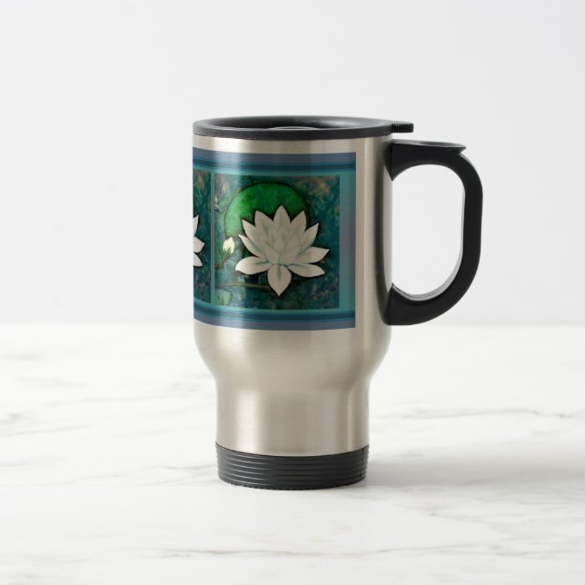 Taza De Viaje Lirio blanco (Derecha)