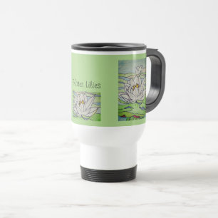 Taza De Viaje Lirios de agua 