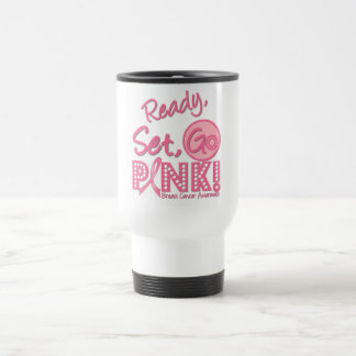 Taza De Viaje Lista, sistema, VA la taza ROSADA del viaje del