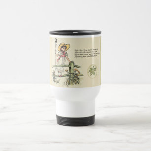 Taza De Viaje Little Bo-Peep: Clásica Kate Greenaway Nursery
