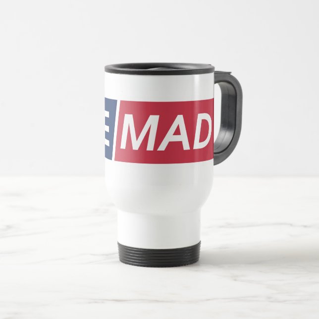 Taza De Viaje LIVE MAD Bold Motivation Mug (Anverso derecho)