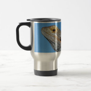 Taza De Viaje Lizard gris y media luna