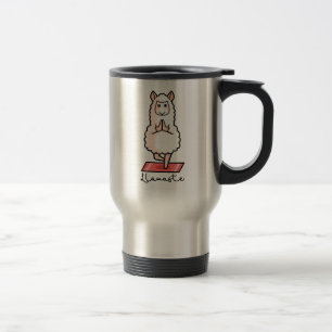 Taza De Viaje Llama de la yoga - Llamaste