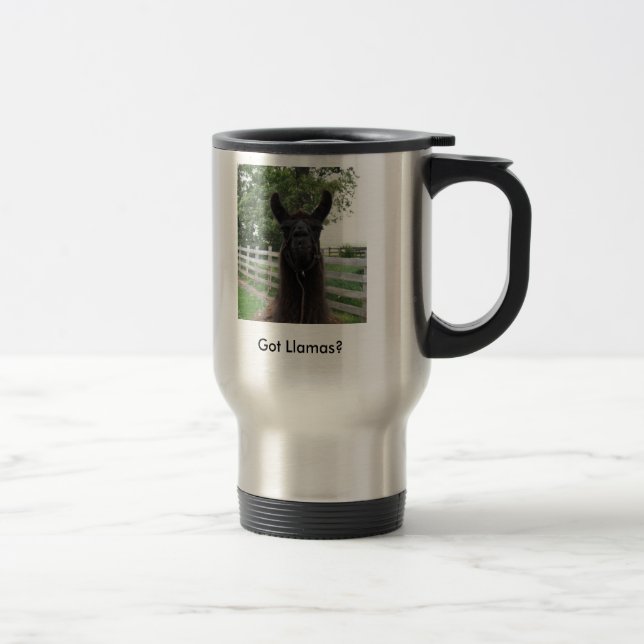 Taza De Viaje ¿Llamas conseguidas? (Derecha)