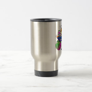 Taza De Viaje Llave de la Monstruo-Siesta del voleibol