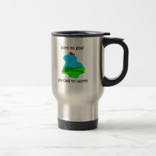 Taza De Viaje llevado golf forzado para trabajar